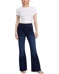 Guess - Sexy High Rise Pull-on Flare Leg Jeans - Lyst