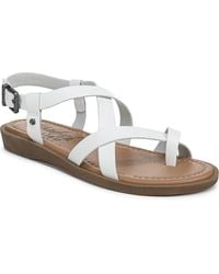 Blowfish - Devon 3 Toe Loop Strappy Flat Sandals - Lyst