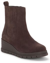 Lucky Brand - Sondruh Gore Wedge Booties - Lyst