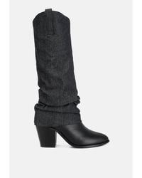 LONDON RAG - Fab Cowboy Boots - Lyst