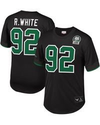 Mitchell & Ness - reggie White Philadelphia Eagles Retired Player Name And Number Mesh Top - Lyst