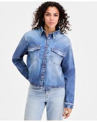 Guess - Astrid Shirt Jacket - Lyst