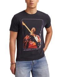 Lucky Brand - Jimi Hendrix Short Sleeve Crewneck Graphic T-shirt - Lyst
