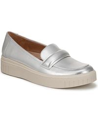 LifeStride - Geneva Closed Round Toe Platform Penny Loafers - Lyst
