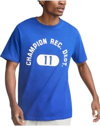 Champion - Classic Fit Short Sleeve Logo Graphic T-shirt - Lyst