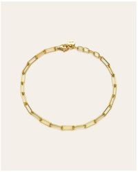 Zoe Lev - Small Open Link Chain Bracelet - Lyst