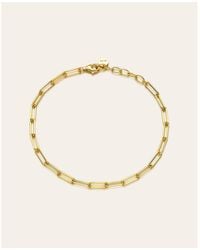 Zoe Lev - Small Open Link Chain Bracelet - Lyst
