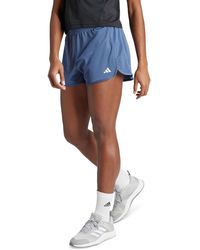 adidas - High-waisted Knit Pacer Shorts - Lyst