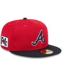 KTZ - Atlanta Braves 2025 Spring Training 59fifty Fitted Hat - Lyst