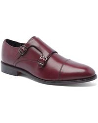 Anthony Veer - Roosevelt Ii Double Monk Strap Goodyear Welt Dress Shoe - Lyst