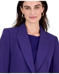 Tahari - One-button Peak-lapel Blazer - Lyst
