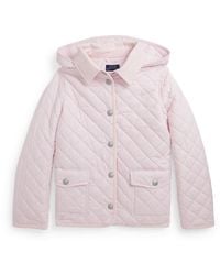 Polo Ralph Lauren - Big Girls Quilted Water-repellent Barn Jacket - Lyst