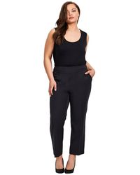 Avenue - Plus Size Cool Hand Pull On Pant - Lyst