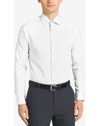 Calvin Klein - Steel Men's Classic Fit Non-iron Performance Solid Dress Shirt - Lyst