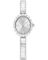 Swarovski - Matrix Swiss Crystal Bangle Watch 25 X 25mm - Lyst