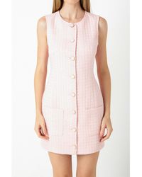 Endless Rose - Sequin Novelty Sleeveless Mini Dress - Lyst