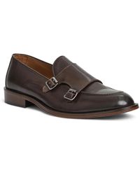 Bruno Magli - Biagio Leather Double Monk Dress Shoes - Lyst
