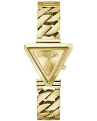 Guess - Quartz -tone Stainless Steel Watch 30mm X 34mm - Lyst