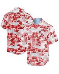 Tommy Bahama St Louis Cardinals Silk Shirt -Medium