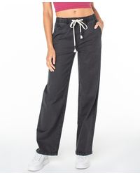 Roxy - Sunset Dream Mid-rise Twill Pants - Lyst