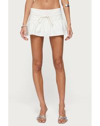 Edikted - Bodhi Flared Micro Skort - Lyst