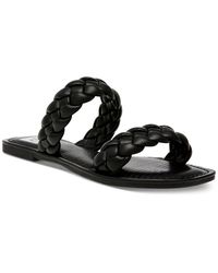 DV by Dolce Vita - Jocee Double Band Braided Slide Flat Sandals - Lyst
