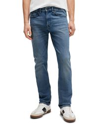 BOSS - Boss By Soft Stretch Slim-fit Jeans - Lyst