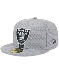 KTZ - Las Vegas Raiders 2024 Sideline 59fifty Fitted Hat - Lyst