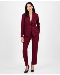 Le Suit - Notched Collar One-button Pantsuit Set - Lyst