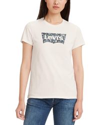 Levi's - Perfect Graphic Logo Cotton T-shirt - Lyst