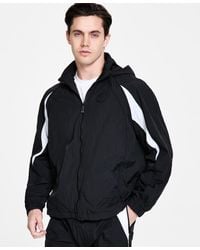 BOSS - Hugo By Benno Colorblocked Hooded Track Jacket - Lyst