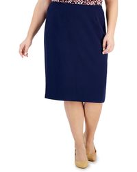 Kasper - Plus Size Skimmer Skirt - Lyst