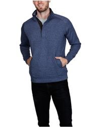 Tailorbyrd - Hidden Snap Front Quilted Pullover - Lyst