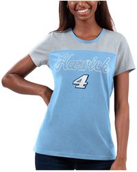 G-III 4Her by Carl Banks - Kevin Harvick Cheer Color Blocked T-shirt - Lyst