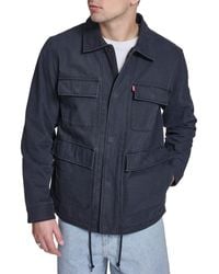 Levi's - Cotton Canvas Field Jacket - Lyst