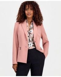 Kasper - Two Button Peak Lapel Blazer - Lyst