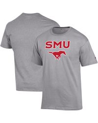 Champion - Smu Mustangs Arched Logo T-shirt - Lyst
