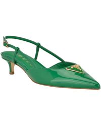 Guess - Jesson Pointed Slingback Kitten Heel Mules - Lyst