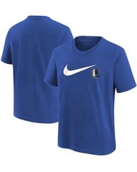 Nike - Big Boys And Girls Dallas Mavericks Swoosh T-shirt - Lyst