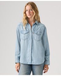 Levi's - Â Sawyer Western Shirt - Lyst
