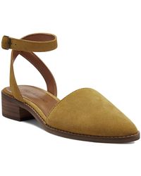 lucky brand yellow flats