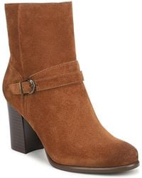 Naturalizer - Leighton Zip Short Booties - Lyst