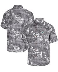 Tommy Bahama - Miami Dolphins Coconut Point Isla Palmetta Camp Button-up Shirt - Lyst