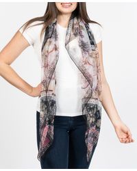 Vince Camuto - Paisley Floral Square Scarf - Lyst