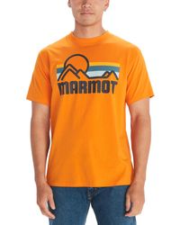 Marmot - Retro Coastal Graphic Short-sleeve T-shirt - Lyst