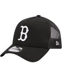 KTZ - Boston Red Sox A-frame 9forty Trucker Adjustable Hat - Lyst