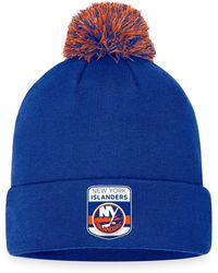 Fanatics - New York Islanders 2023 Nhl Draft Cuffed Knit Hat - Lyst