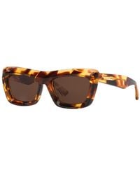 Bottega Veneta - Rectangle Sunglasses - Lyst