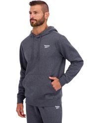 Reebok - Kangaroo Pocket Hoodie - Lyst