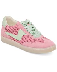 Dolce Vita - Notice Mesh Low Profile Lace-up Sneakers - Lyst